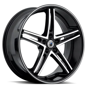 Asanti Black – ABL-7 – Black – 22″x10″ 20mm – Summer Wheels – ABL7-22101520MB